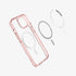 ACS03210 - iPhone 13 Pro Max Case Ultra Hybrid Mag Safe Compatible in white showing the back